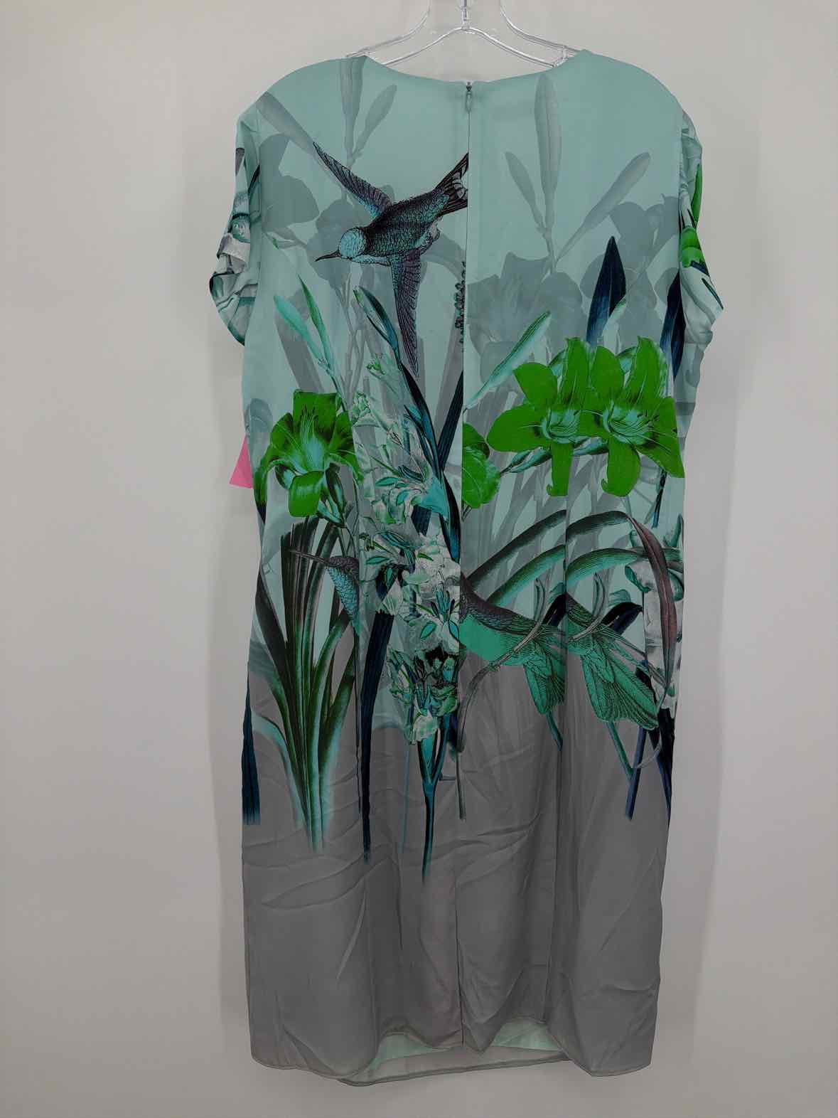 Pre-Owned Gerry Weber Blue Size 18 Short Short Sleeve Dress | True Fashionistas.