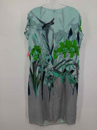 Pre-Owned Gerry Weber Blue Size 18 Short Short Sleeve Dress | True Fashionistas.