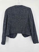 Pre-Owned Brooks Brothers Navy Size 10 Boucle Blazer | True Fashionistas.