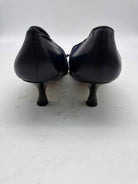Pre-Owned Manolo Blahnik Navy Size 5.5 Pump Heels | True Fashionistas.