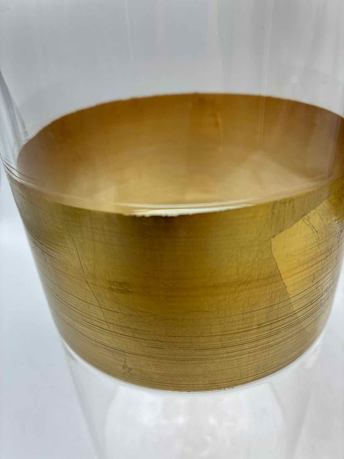 Gold Glass 3 Candle Holder | True Fashionistas.