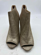 Pre-Owned Jimmy Choo Gold Size 5 Ankle Boots | True Fashionistas.