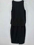 Pre-Owned Elizabeth and James Black Size 0 Short Sleeveless Dress | True Fashionistas.