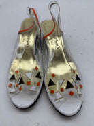 Pre-Owned Marilyn's by Botegga23 Clear Size 6.5 Slingback Heels | True Fashionistas.