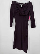 Pre-Owned Diane Von Furstenberg Purple Size 0 Short Long Sleeve Dress | True Fashionistas.