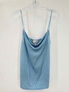 Pre-Owned Cinq a Sept Blue Size Medium Knit Tank Top | True Fashionistas.