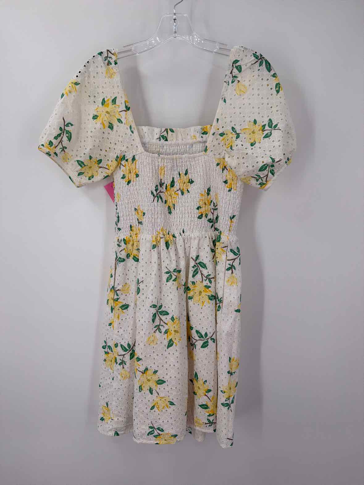 Pre-Owned Draper James White Size XS Short Sleeveless Dress | True Fashionistas.
