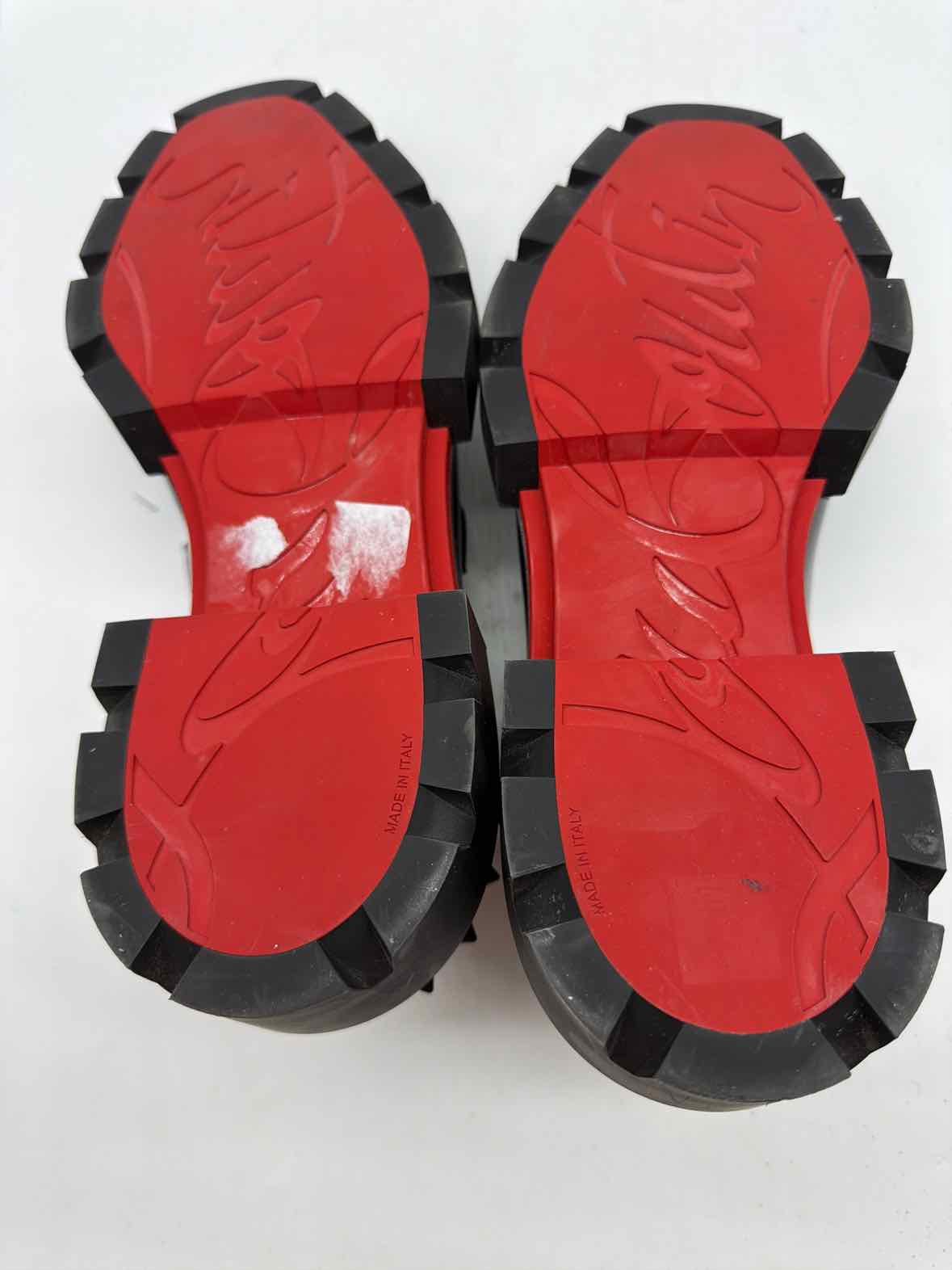 Pre-Owned Christian Louboutin Black 43 Loafer Men's Slip On | True Fashionistas.