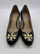 Pre-Owned Tory Burch Black Size 7 Patent Leather Pump Heels | True Fashionistas.