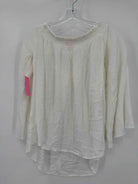 Pre-Owned Lilly Pulitzer White Size Medium Off Shoulder Blouse | True Fashionistas.