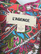 Pre-Owned L'Agence Pink Size 0 Short Long Sleeve Dress | True Fashionistas.