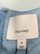 Pre-Owned Cinq a Sept Blue Size 10 Short Short Sleeve Dress | True Fashionistas.