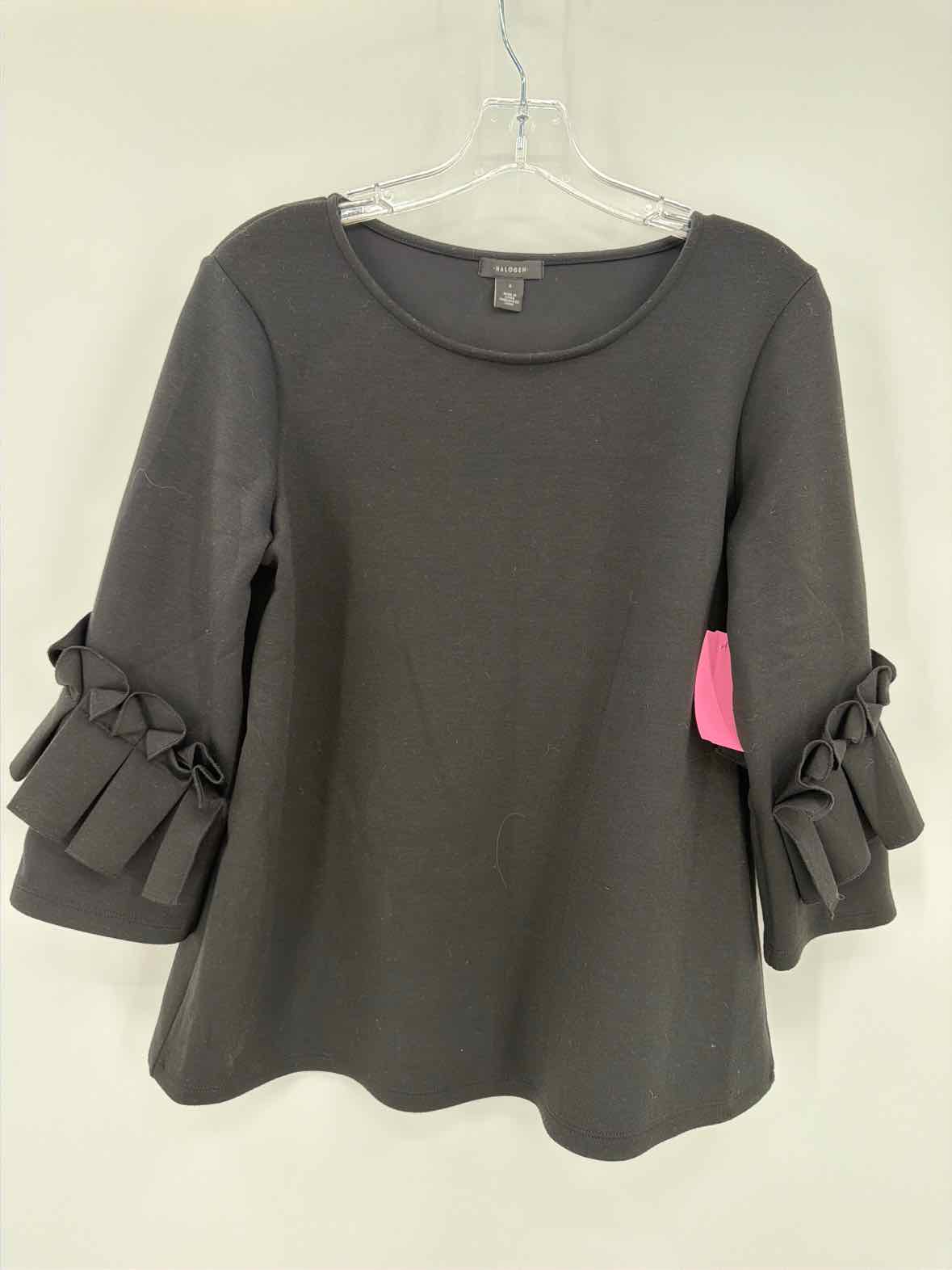 Pre-Owned Halogen Black Size Small Blouse | True Fashionistas.