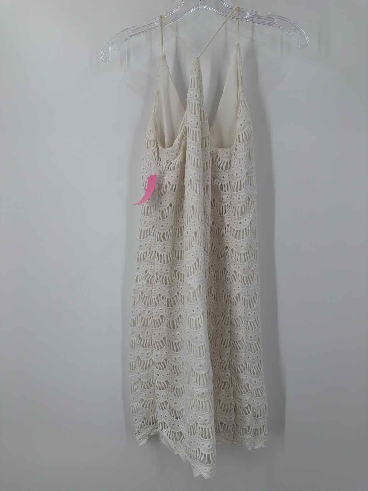 Pre-Owned Lilly Pulitzer White Size XS Short Sleeveless Dress | True Fashionistas.
