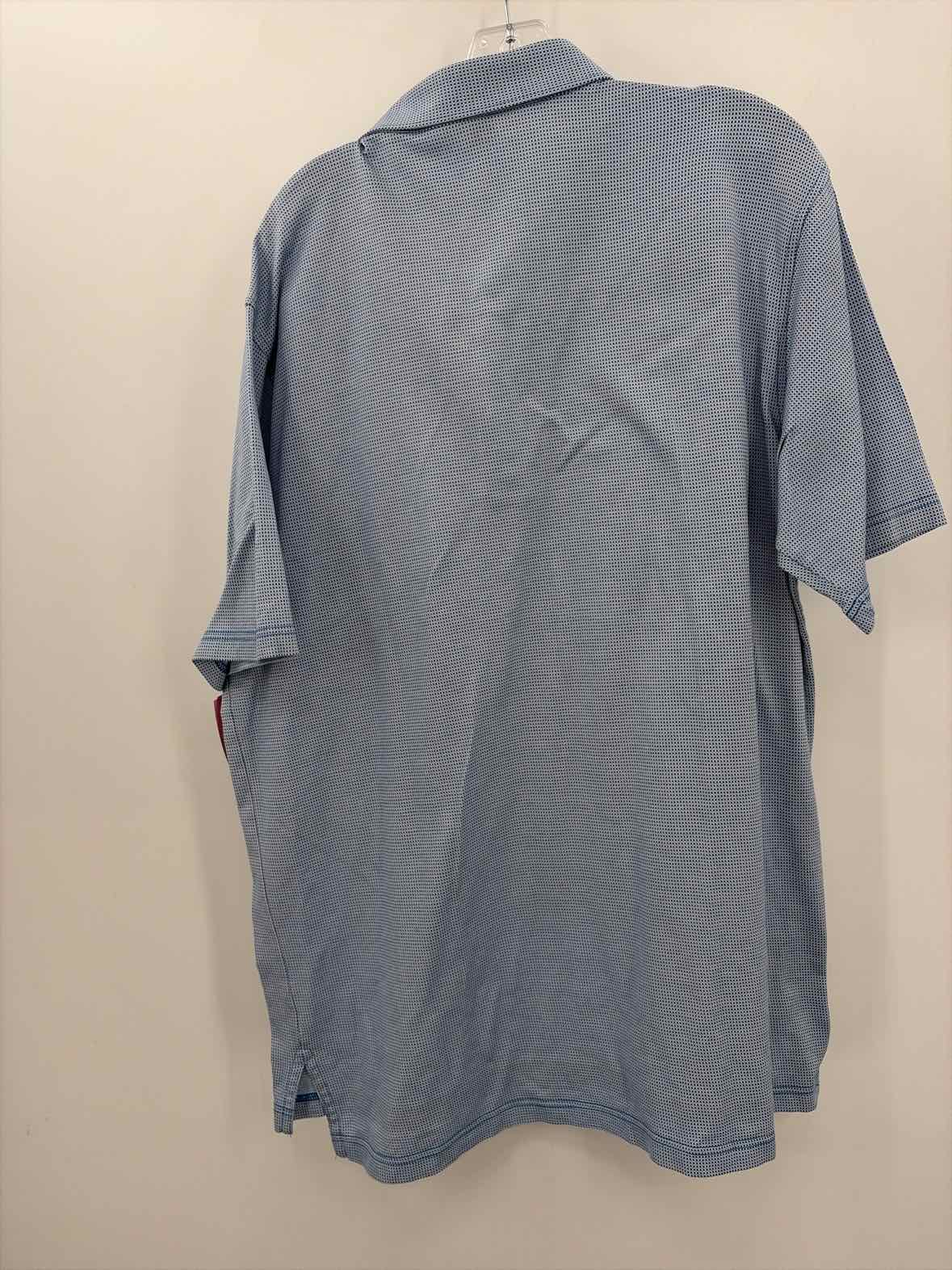 Peter Millar Blue Size XL Men's Polo Shirt | True Fashionistas.