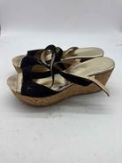 Pre-Owned Jimmy Choo Black Size 9 Strappy Heels | True Fashionistas.
