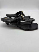Pre-Owned Toteme Black Size 36 Mule Heels | True Fashionistas.