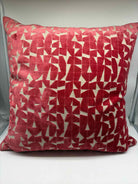 Red And Beige Pillow | True Fashionistas.