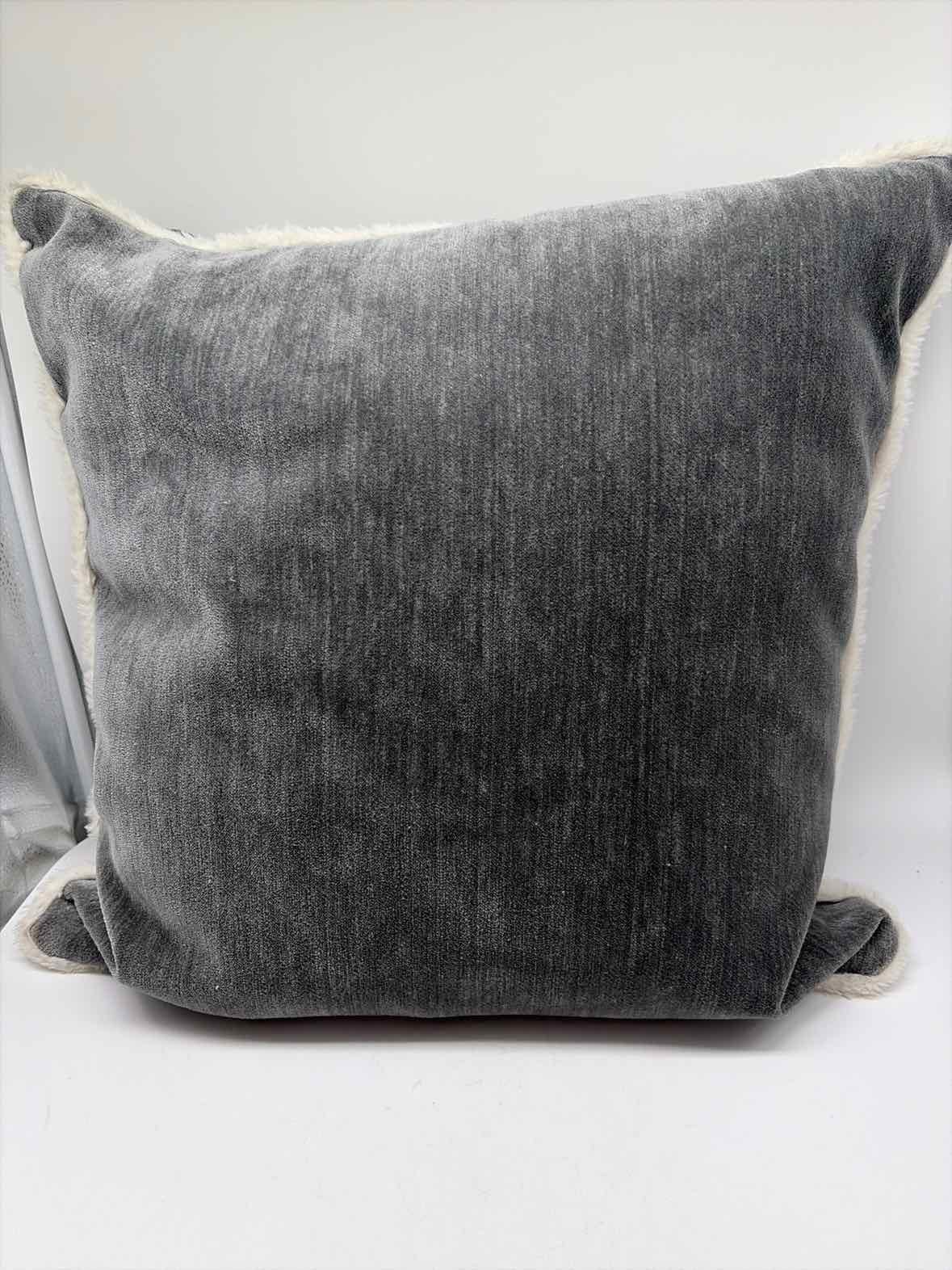 Gray Pillow | True Fashionistas.