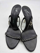 Pre-Owned Giuseppe Zanotti Black Size 5.5 Mule Heels | True Fashionistas.