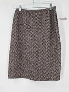 Pre-Owned St John Black Size 2 Knit Pencil Skirt | True Fashionistas.