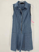 Pre-Owned Proenza Schouler Blue Size 2 Short Sleeveless Dress | True Fashionistas.