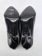 Pre-Owned Chanel Black Size 39 Patent Leather Pump Heels | True Fashionistas.