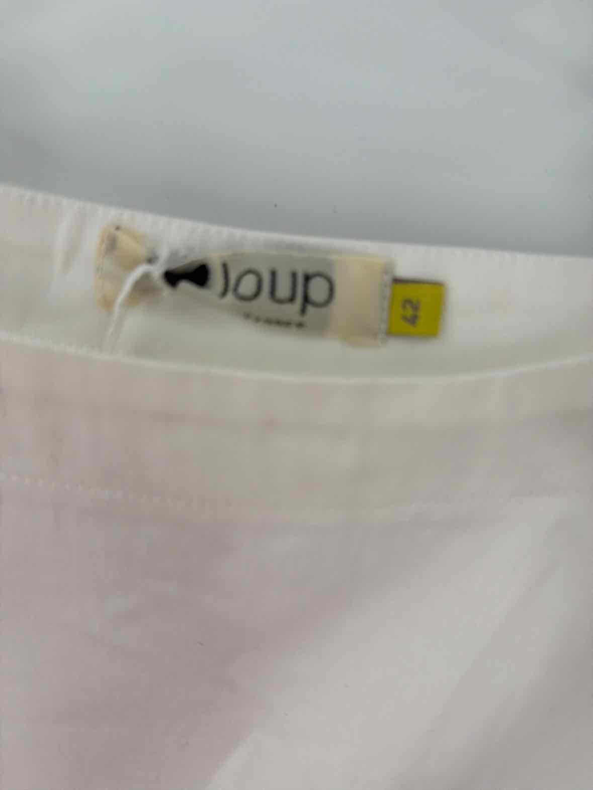 Pre-Owned Loup White Size 42 Short Short Sleeve Dress | True Fashionistas.