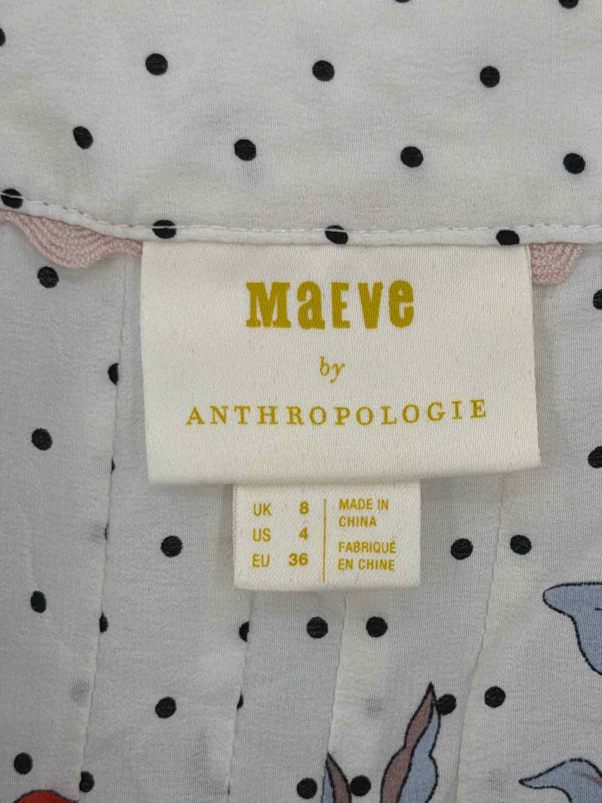 Pre-Owned Maeve White Size 4 Tank Top | True Fashionistas.
