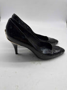 Pre-Owned Chanel Black Size 39 Patent Leather Pump Heels | True Fashionistas.