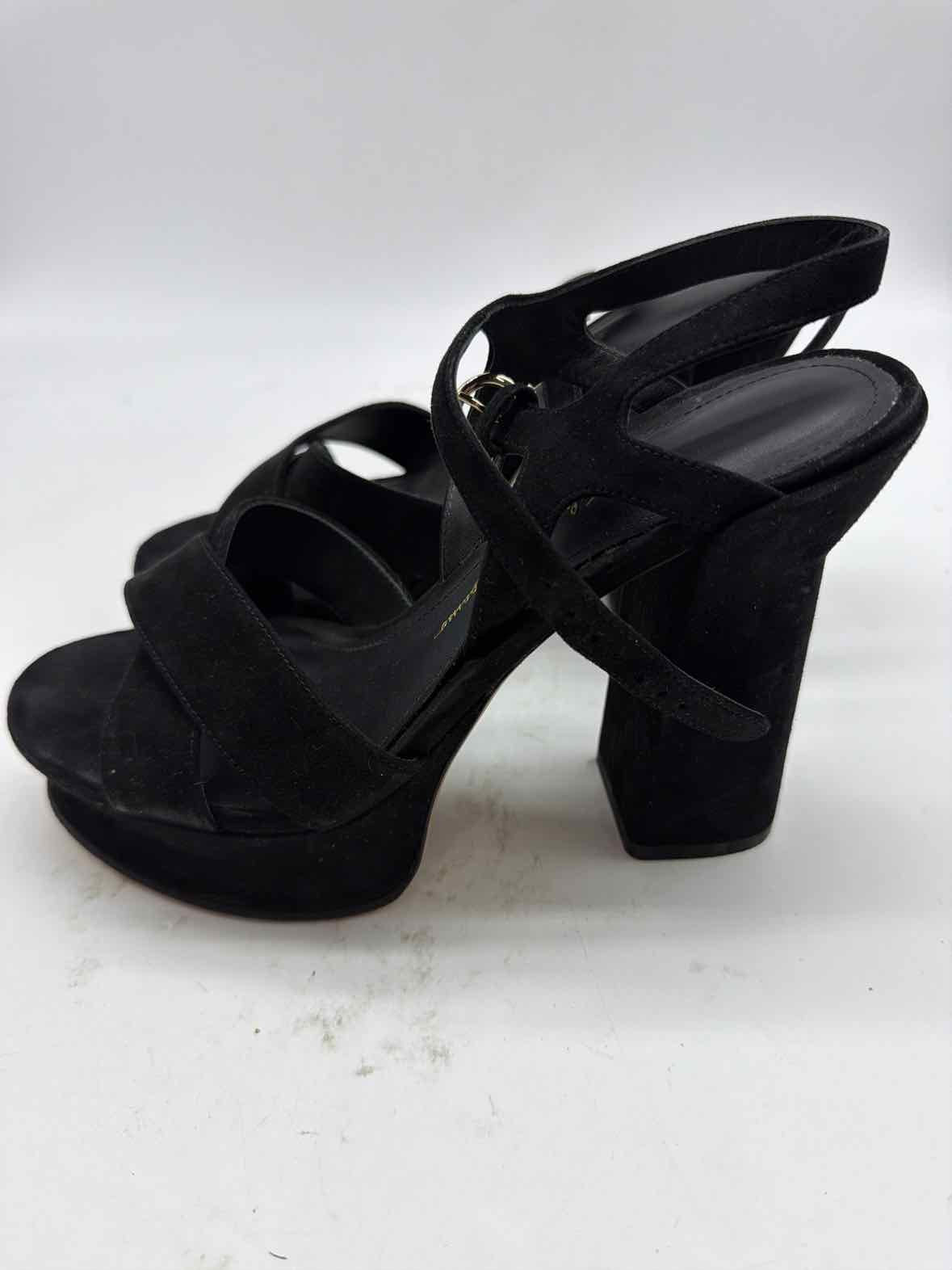 Pre-Owned Salvatore Ferragamo Black Size 6 Platform Heels | True Fashionistas.