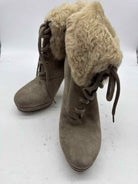 Pre-Owned Gucci Tan Size 10.5 Ankle Boot Boots | True Fashionistas.