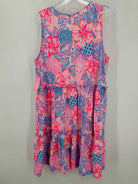 Pre-Owned Lilly Pulitzer Pink Size XL Short Strapless Dress | True Fashionistas.