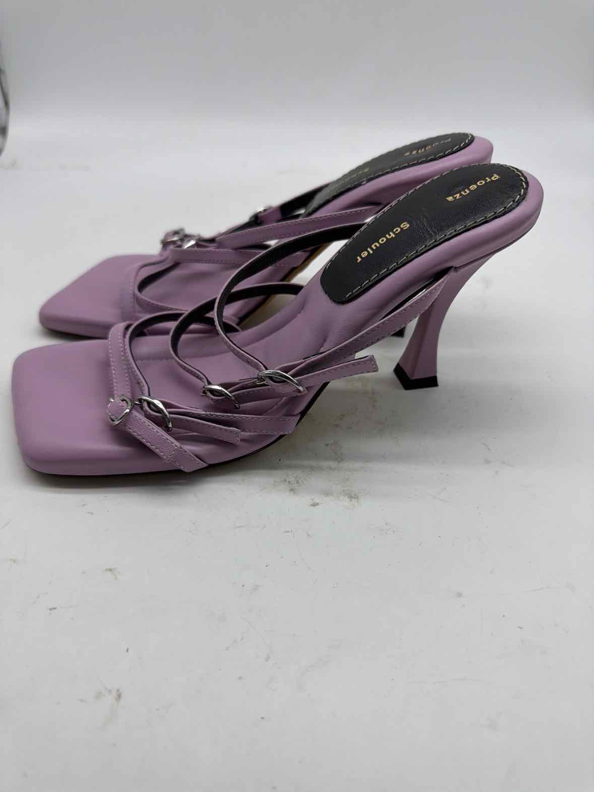 Pre-Owned Proenza Schouler Purple Size 7 Mule Heels | True Fashionistas.