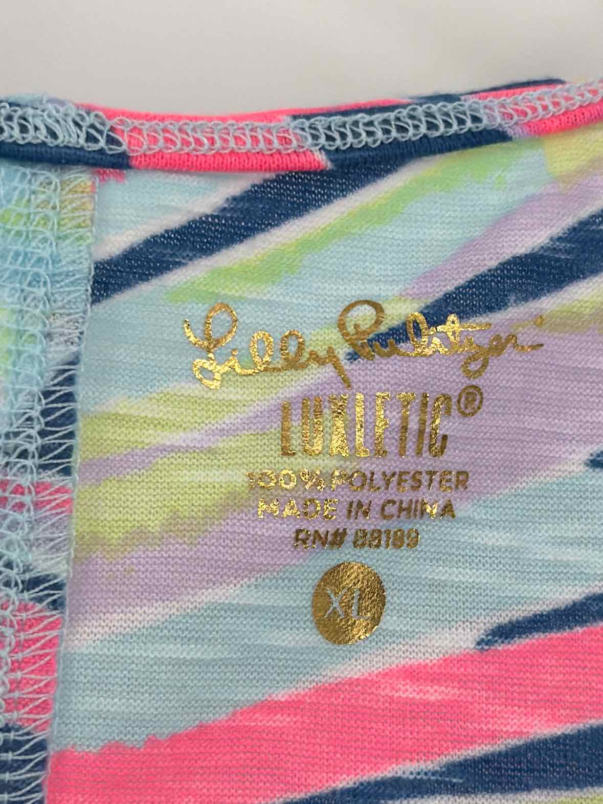 Pre-Owned Lilly Pulitzer Blue Size XL Tank Top | True Fashionistas.