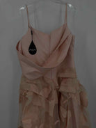 Pre-Owned John Paul Ataker Pink Size 46/12 Gown Long Evening Gown | True Fashionistas.
