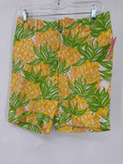 Pre-Owned Lilly Pulitzer Yellow Size 0 Printed Shorts | True Fashionistas.