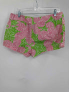 Pre-Owned Lilly Pulitzer Pink Size 8 Walsh Printed Shorts | True Fashionistas.