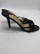 Pre-Owned Chanel Black Size 9.5 Mule Heels | True Fashionistas.