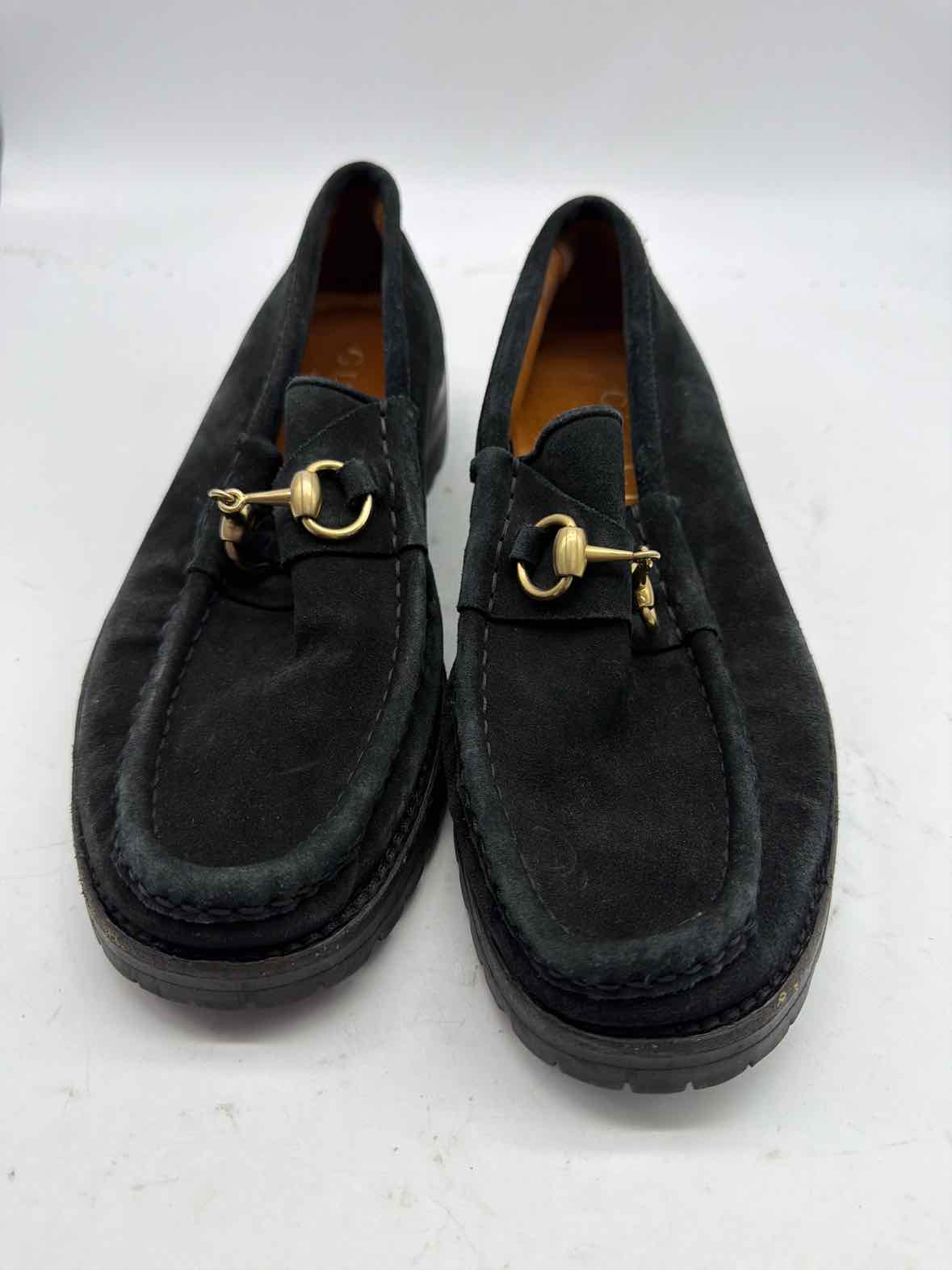 Pre-Owned Gucci Black 8 Slip On Men's Slip On | True Fashionistas.