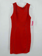 Pre-Owned Nikibiki Orange Size Large Short Sleeveless Dress | True Fashionistas.