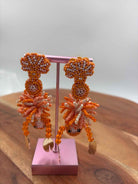 Baublebar Orange Lobster Beaded Earrings | True Fashionistas.