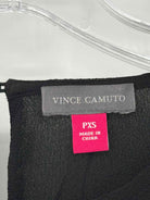 Pre-Owned Vince Camuto Black Size XS Blouse | True Fashionistas.