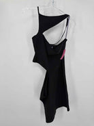 Pre-Owned Herve Leger Black Size Small Knit Bodycon Short Sleeveless Dress | True Fashionistas.