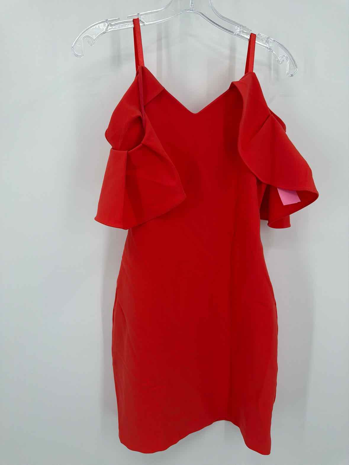 Pre-Owned Parker Red Size Small Short Sleeveless Dress | True Fashionistas.