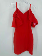 Pre-Owned Parker Red Size Small Short Sleeveless Dress | True Fashionistas.