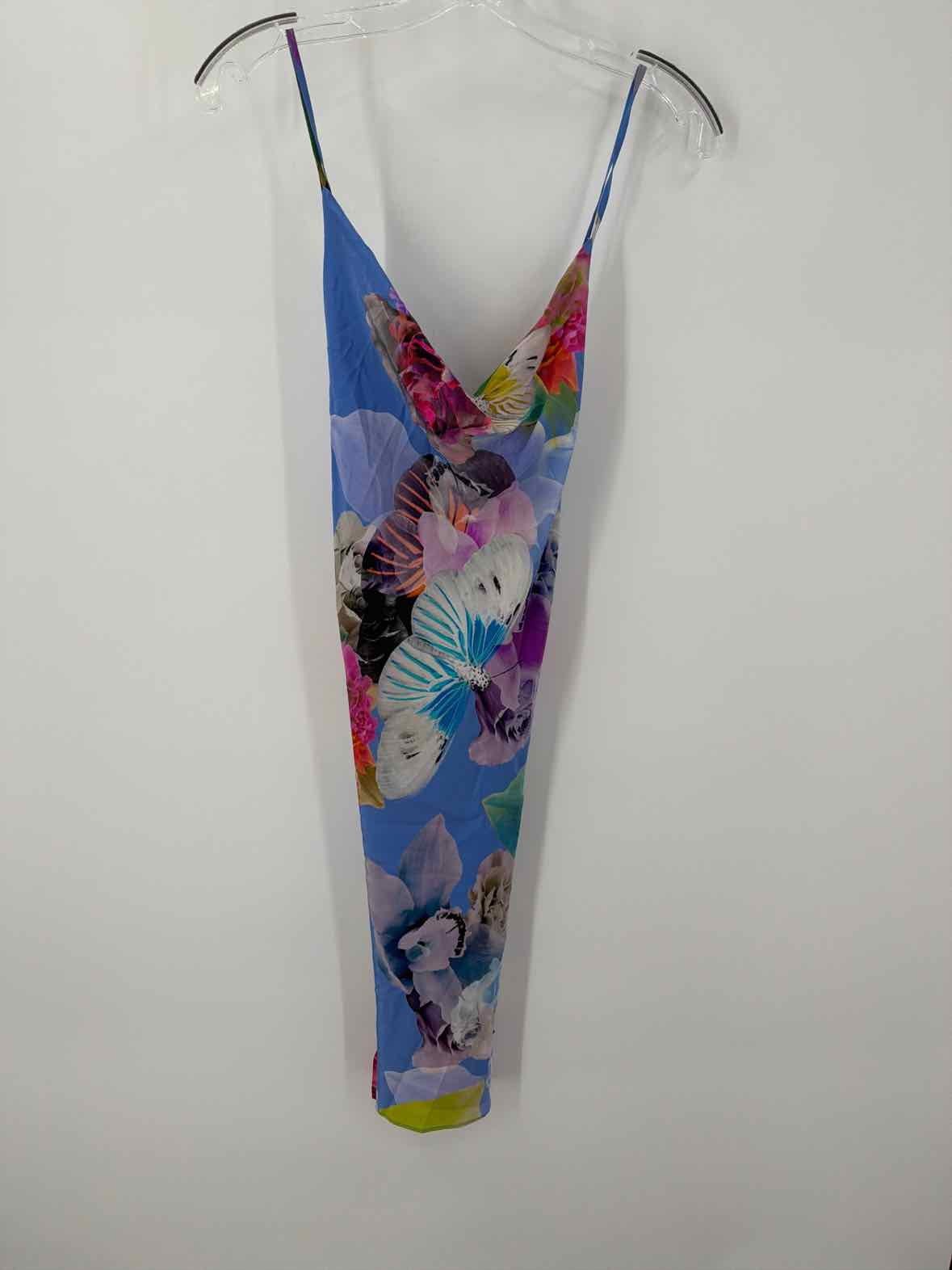 Pre-Owned Amanda Uprichard Blue Size Large Short Sleeveless Dress | True Fashionistas.