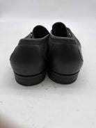 Pre-Owned Salvatore Ferragamo Black 5.5 Leather Slip On Men's Dress Shoes | True Fashionistas.