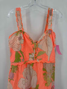 Pre-Owned Farm Rio Orange Size Small Long Sleeveless Dress | True Fashionistas.